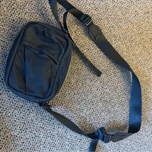 Tony Bianco Black Crossbody Sling Bag